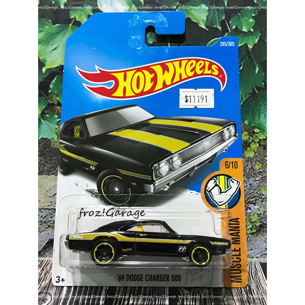 Hot Wheels 1191 Carregador De Rodas Quentes 69 Dodge 500 Monoes Shopee Brasil