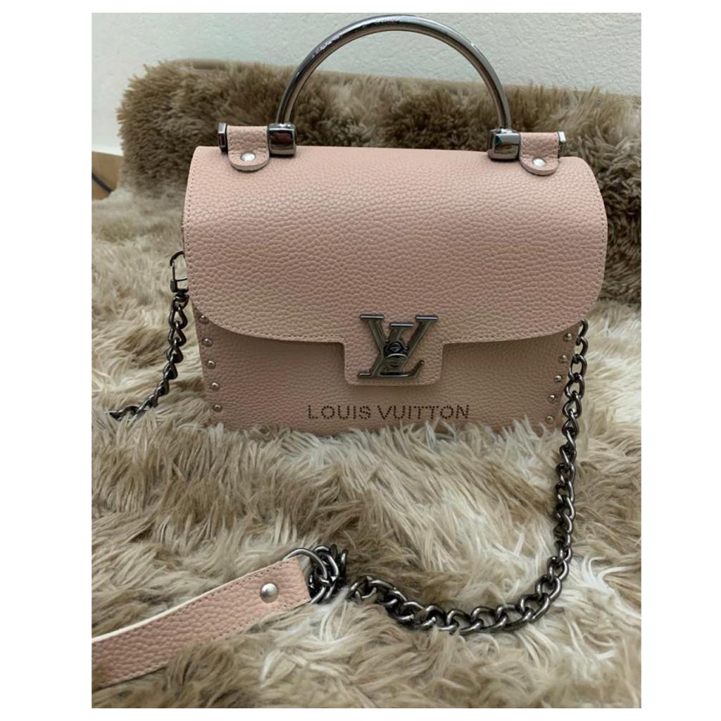 Bolsa Elegante Feminina Lv Ba De M O E Al A Transversal Promo O