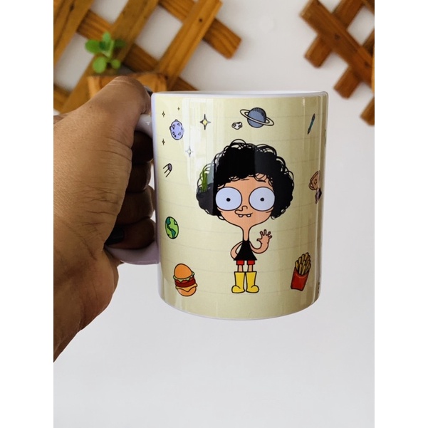 Caneca Irmão do Jorel e Vovó Juju Shopee Brasil