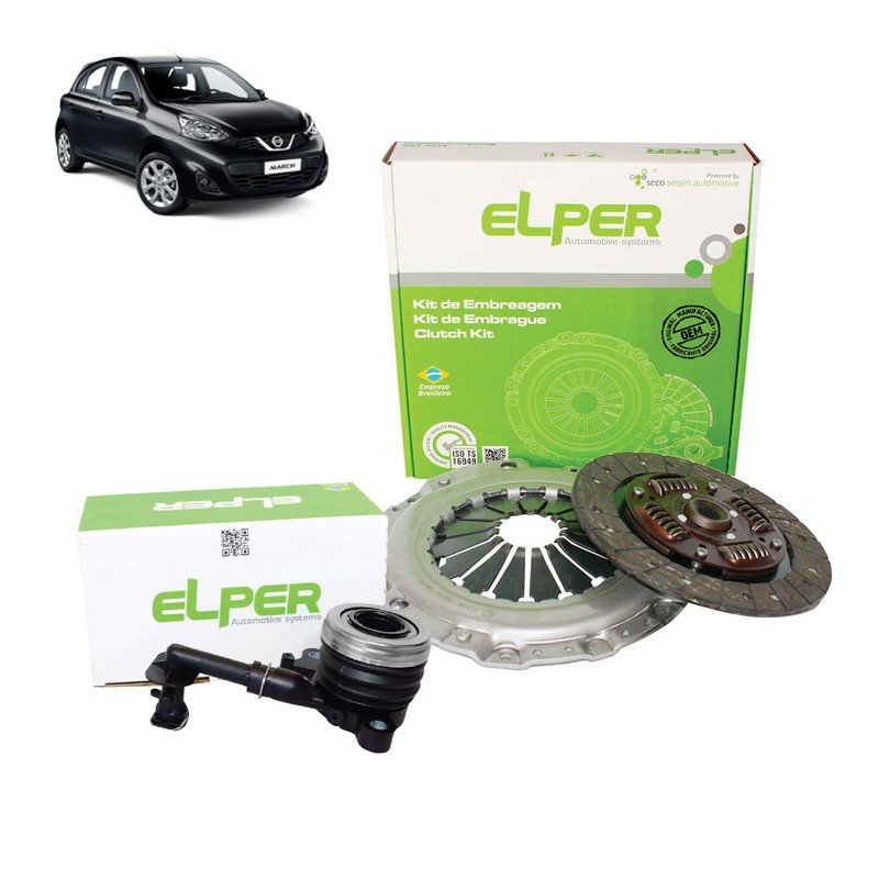 Kit Embreagem Nissan March Versa 1 6 C Atuador Shopee Brasil