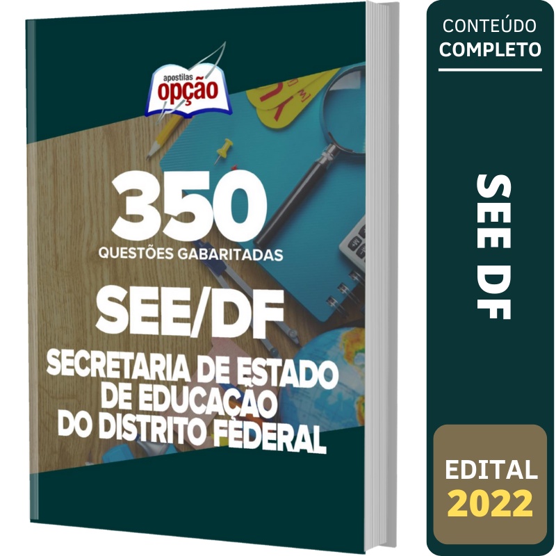 Apostila Caderno Sedf Quest Es Gabaritadas Shopee Brasil