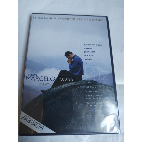 Dvd Padre Marcelo Rossi Paz Ao Vivo Lacrado Shopee Brasil