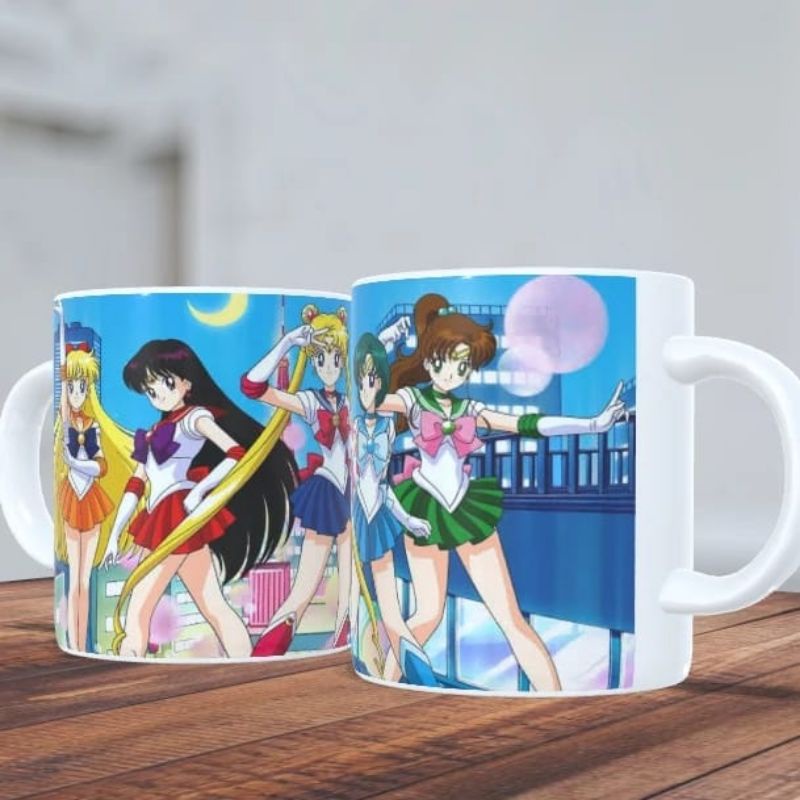 Caneca Sailor Moon Shopee Brasil