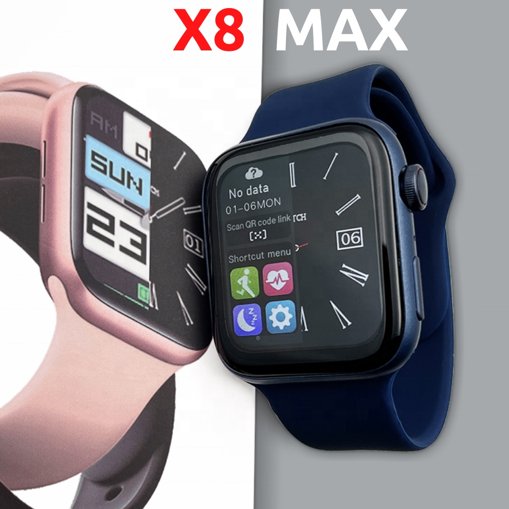 Rel Gio Smartwatch X Max Iwo Max Bluetooth Troca Foto Shopee Brasil