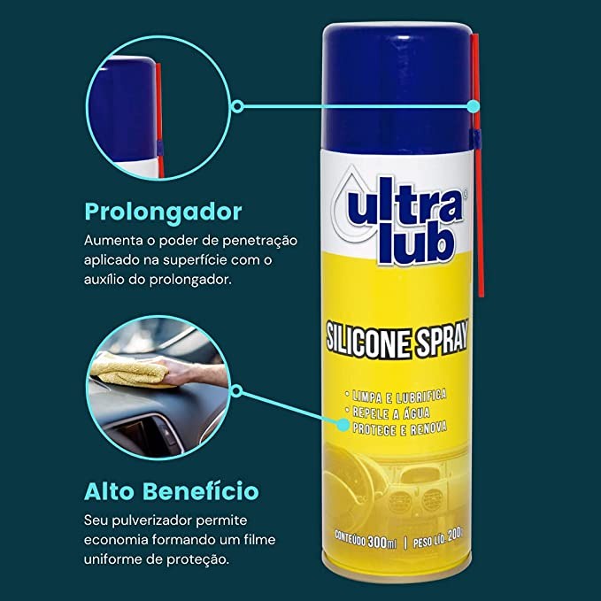 Silicone Spray Ultralub Ml Peso G Shopee Brasil