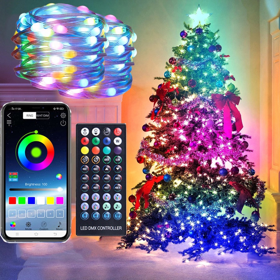 Usb Smart Bluetooth Led String Light M M M M Controle De