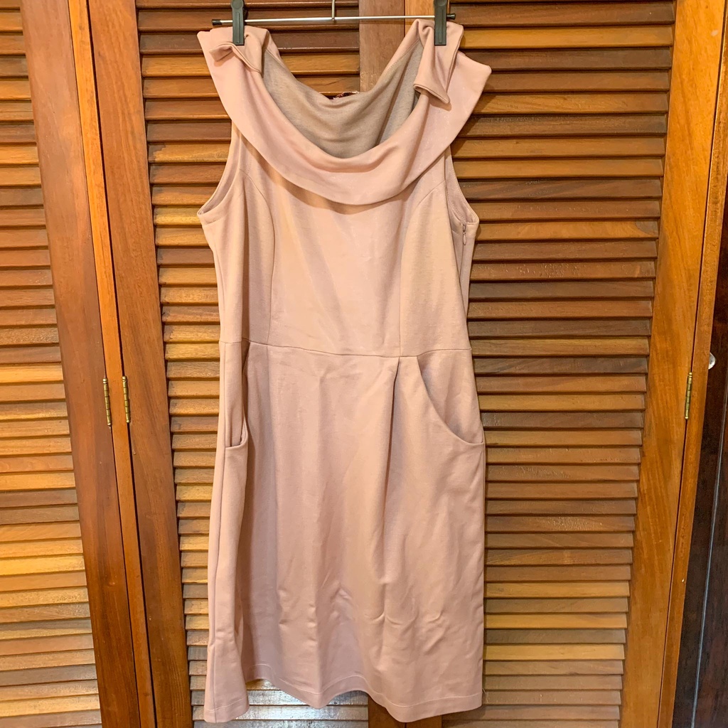 Vestido De Festa Rose Nude Rosa Shopee Brasil