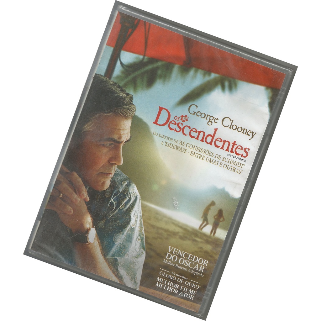 Os Descendentes George Clooney Dvd Lacrado Shopee Brasil