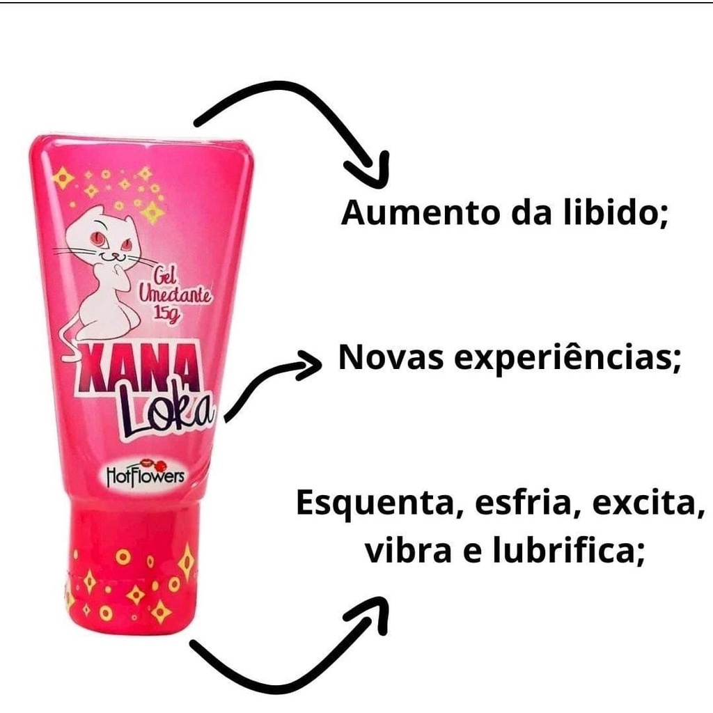 Xana Loka Em Gel G HOT FLOWERS Shopee Brasil