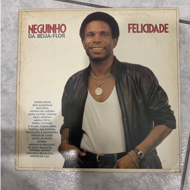 Lp Vinil Felicidade Neguinho Da Beija Flor Usado Shopee Brasil