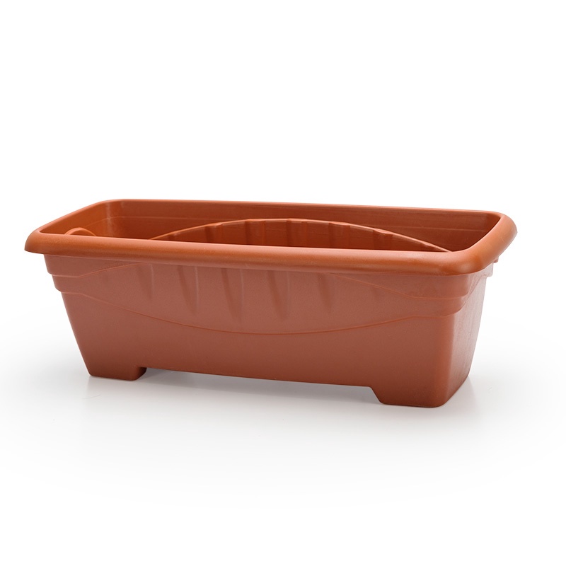 Kit 6 Und Jardineira Floreira Vaso Terracota 7 Litros Plastico