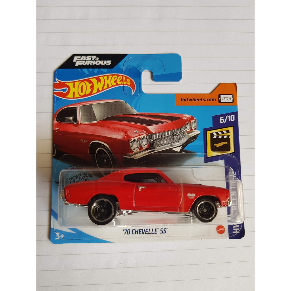 Hot Wheels 70 Chevelle SS Fast Furious Velozes E Furiosos Carrinho