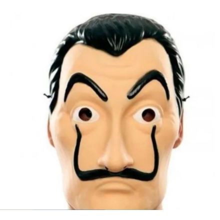 M Scara La Casa De Papel Salvador Dali Festa Fantasia Shopee Brasil