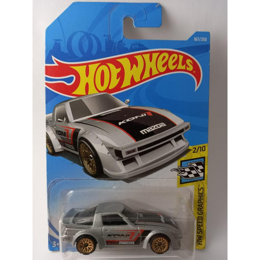 Miniatura Hot Wheels Mazda RX Nightburnerz Shopee Brasil