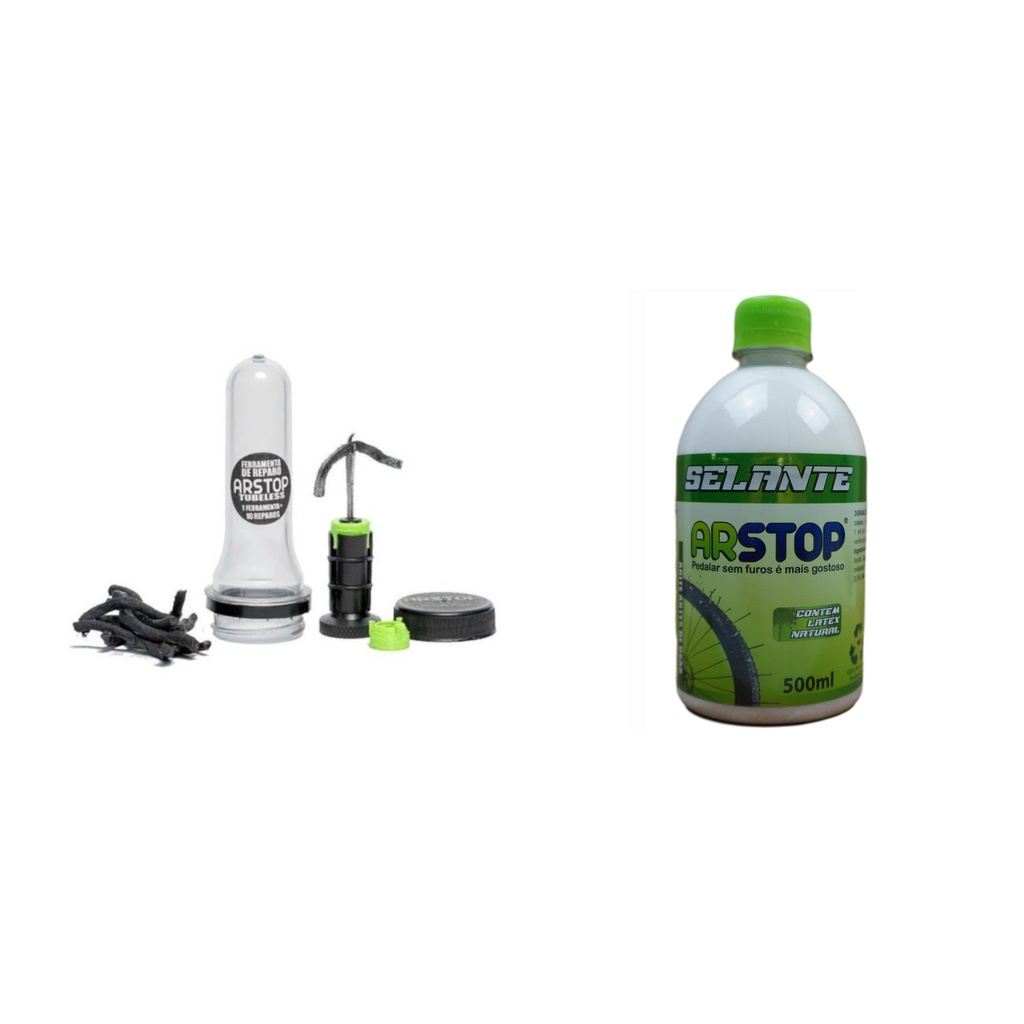 Líquido Selante Arstop 500 ml Para Pneu Tubeless Ferramenta Reparo