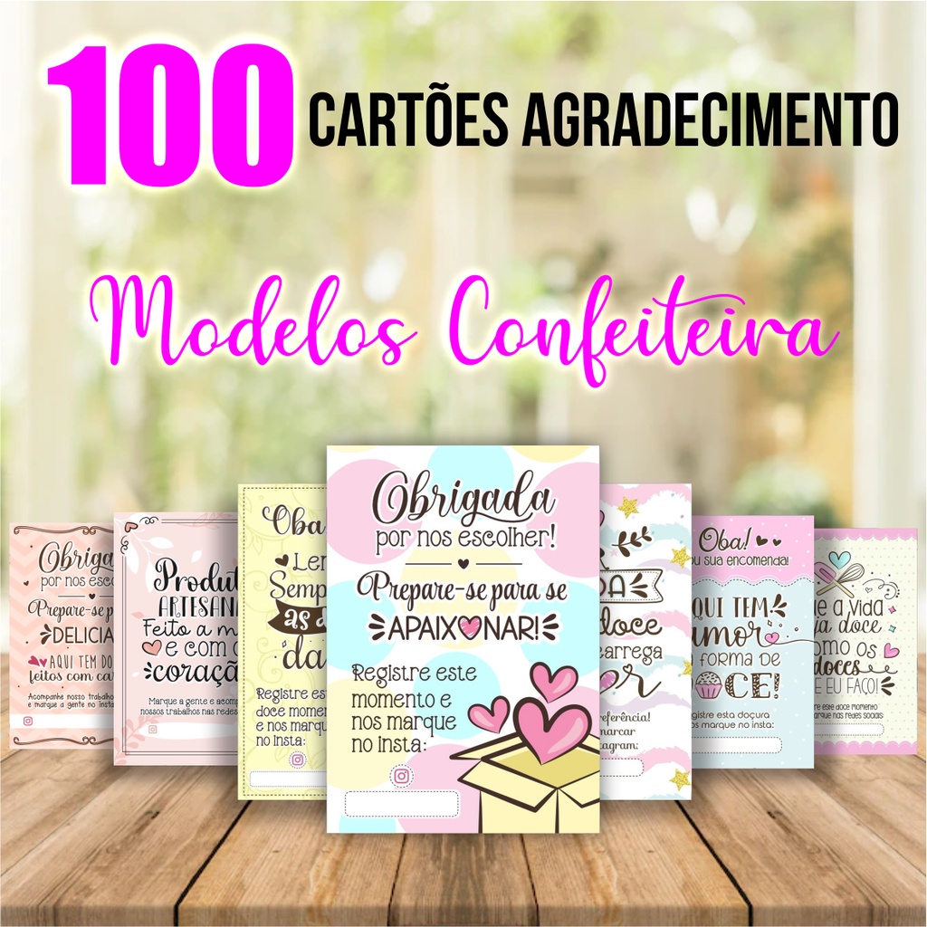 Agradecimentos para festas tema Bolofofos Rosa n d Escorrega o Preço