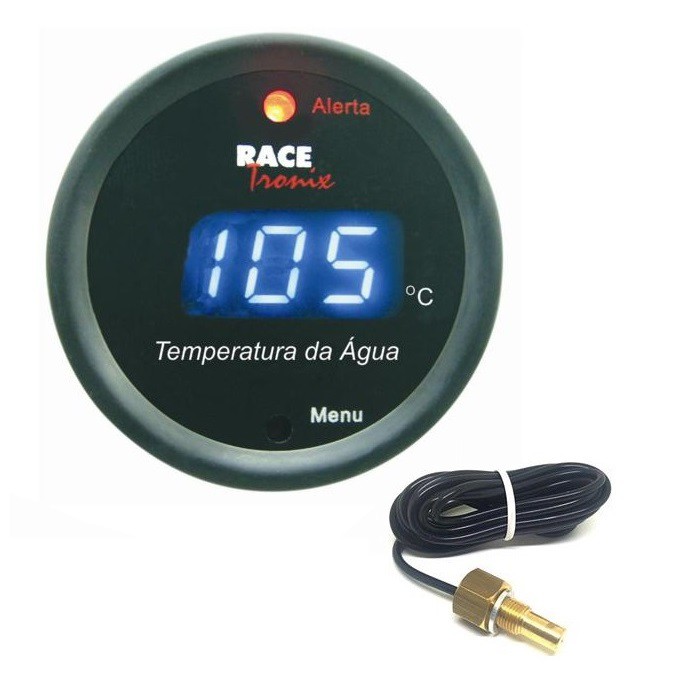 Medidor Temperatura Da água Digital Azul Racetronix Shopee Brasil