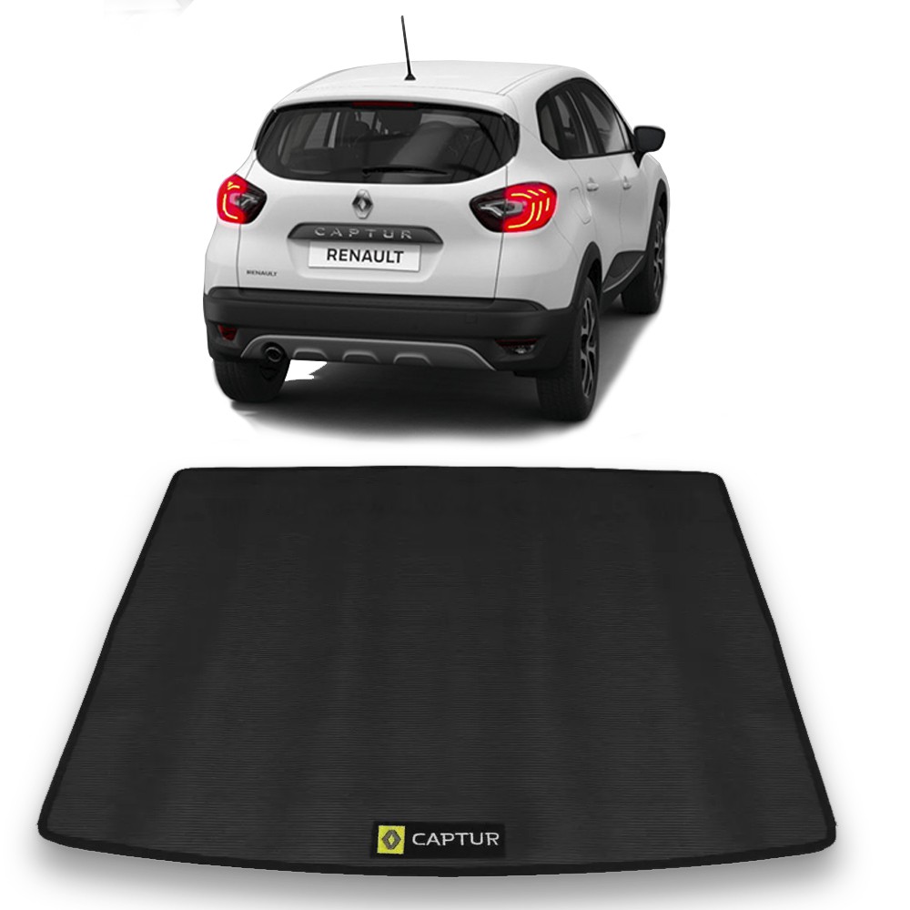 Tapete Borracha Pvc Mala Compatível Captur 1 Peças Shopee Brasil