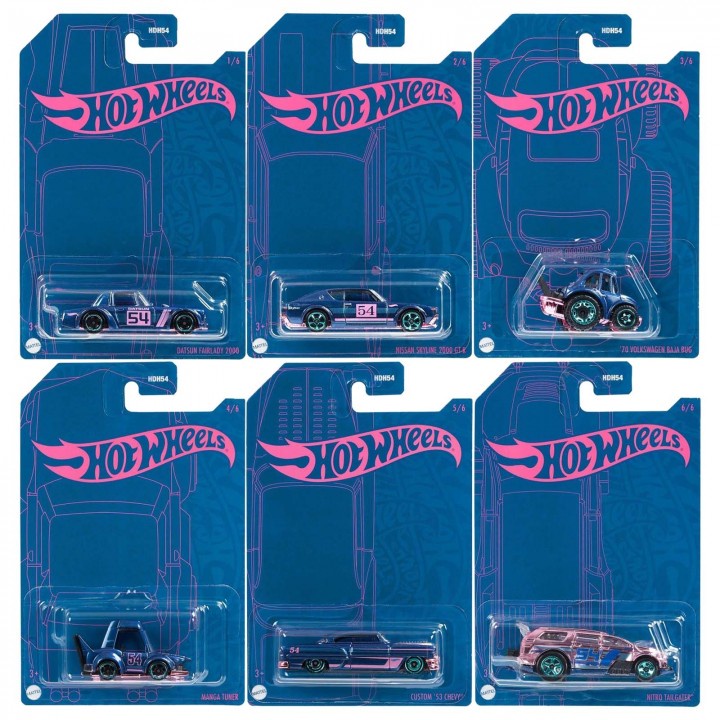 HOT WHEELS SET CARROS TH ANNIVERSARY MINIATURA CHASE Shopee Brasil