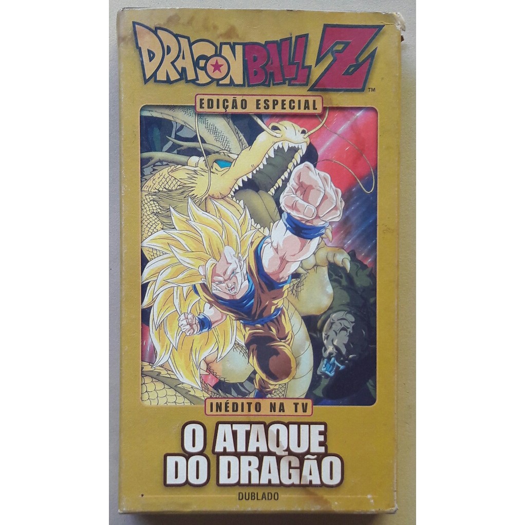 Fita Vhs Dragonball Z O Ataque Do Drag O Shopee Brasil