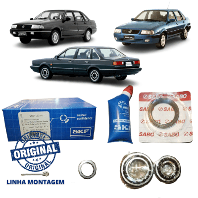 Kit Rolamento Roda Traseira Santana SKF Original Quantum Versalles 1982