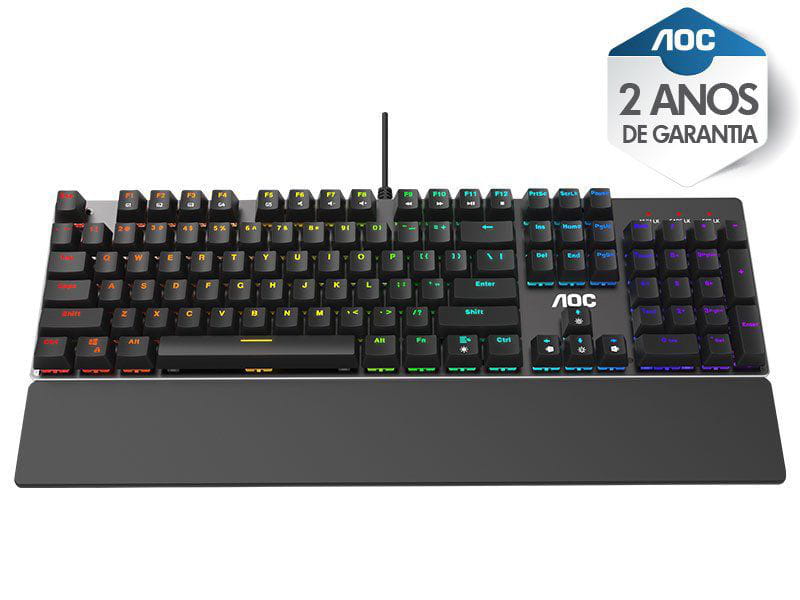 Teclado Gamer Agon Teclado Gk D B Gk Mecanico Rgb Switch Outemu