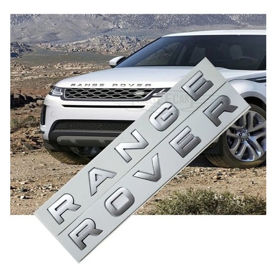 Emblema Letras Range Rover Evoque Frente Ou Traseira Cores Shopee Brasil