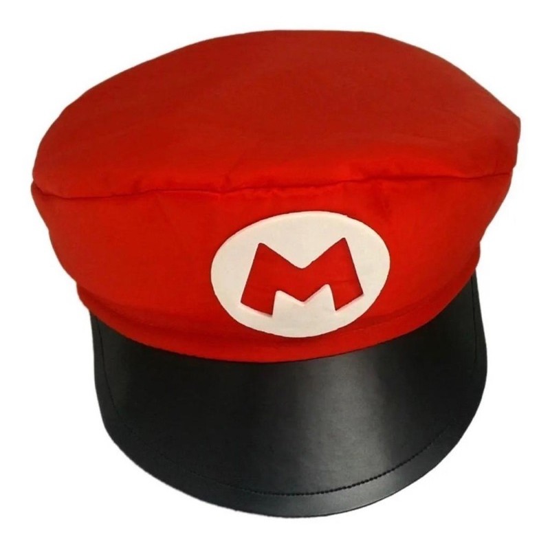 Quepe Super Mario Bros Boina Chapeu Bigode Shopee Brasil