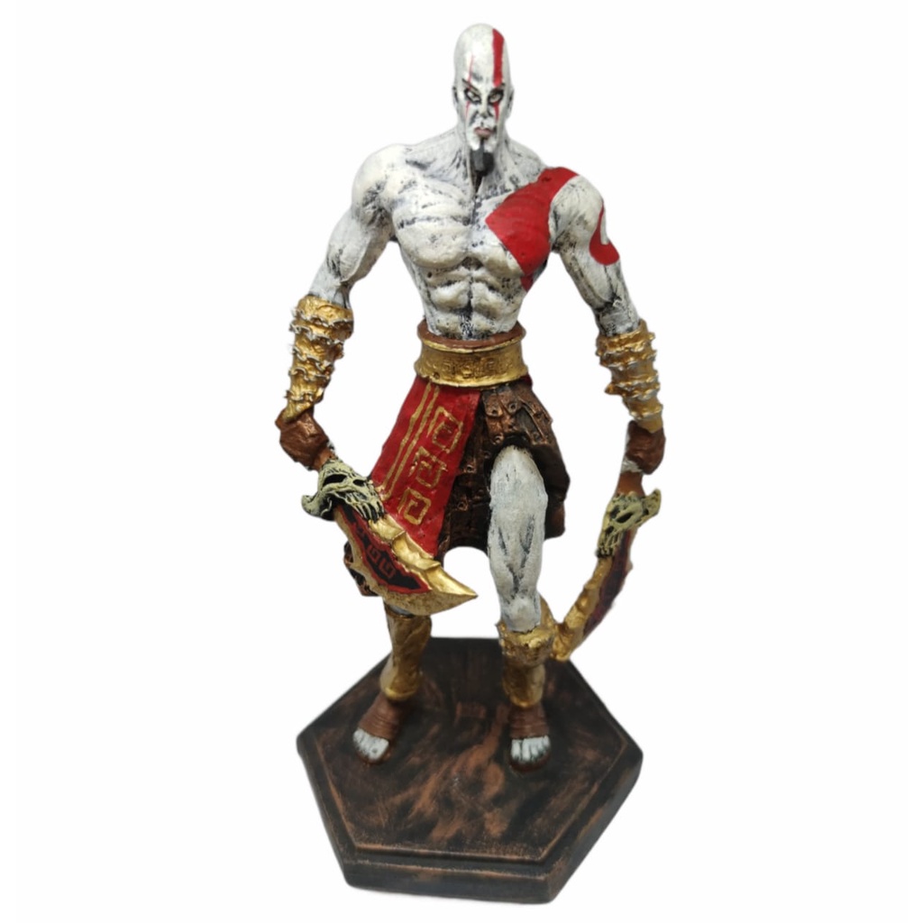 Boneco De Resina Kratos God Of War Shopee Brasil