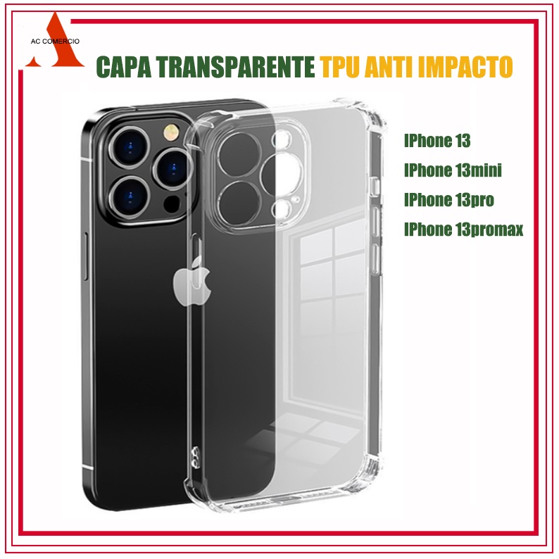 Capa Capinha Tpu Anti Impacto Transparente Para Mini Pro