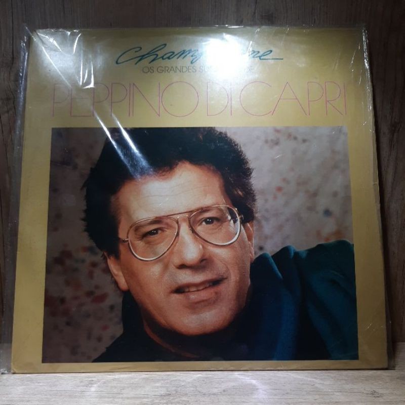 Disco De Vinil Os Grandes Sucessos De Peppino Di Capri Shopee Brasil