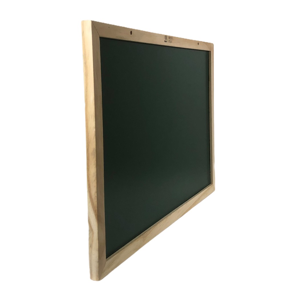 Lousa Infantil Quadro Escolar Verde Giz X Cm Moldura Em Madeira