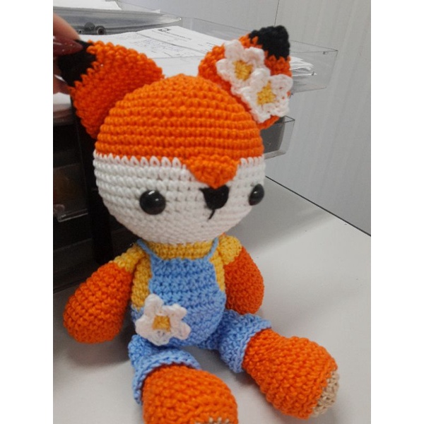 Bonecos Amigurumis Raposinha Shopee Brasil