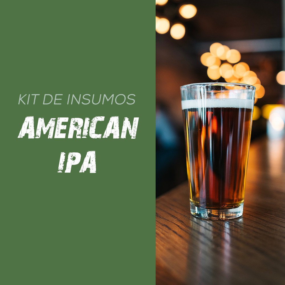 Kit De Insumos Receita Cerveja Artesanal American IPA Shopee Brasil