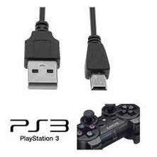 Cabo Usb V3 De Carregar Controle Do Ps3 Filtro 2 Metros Pronta