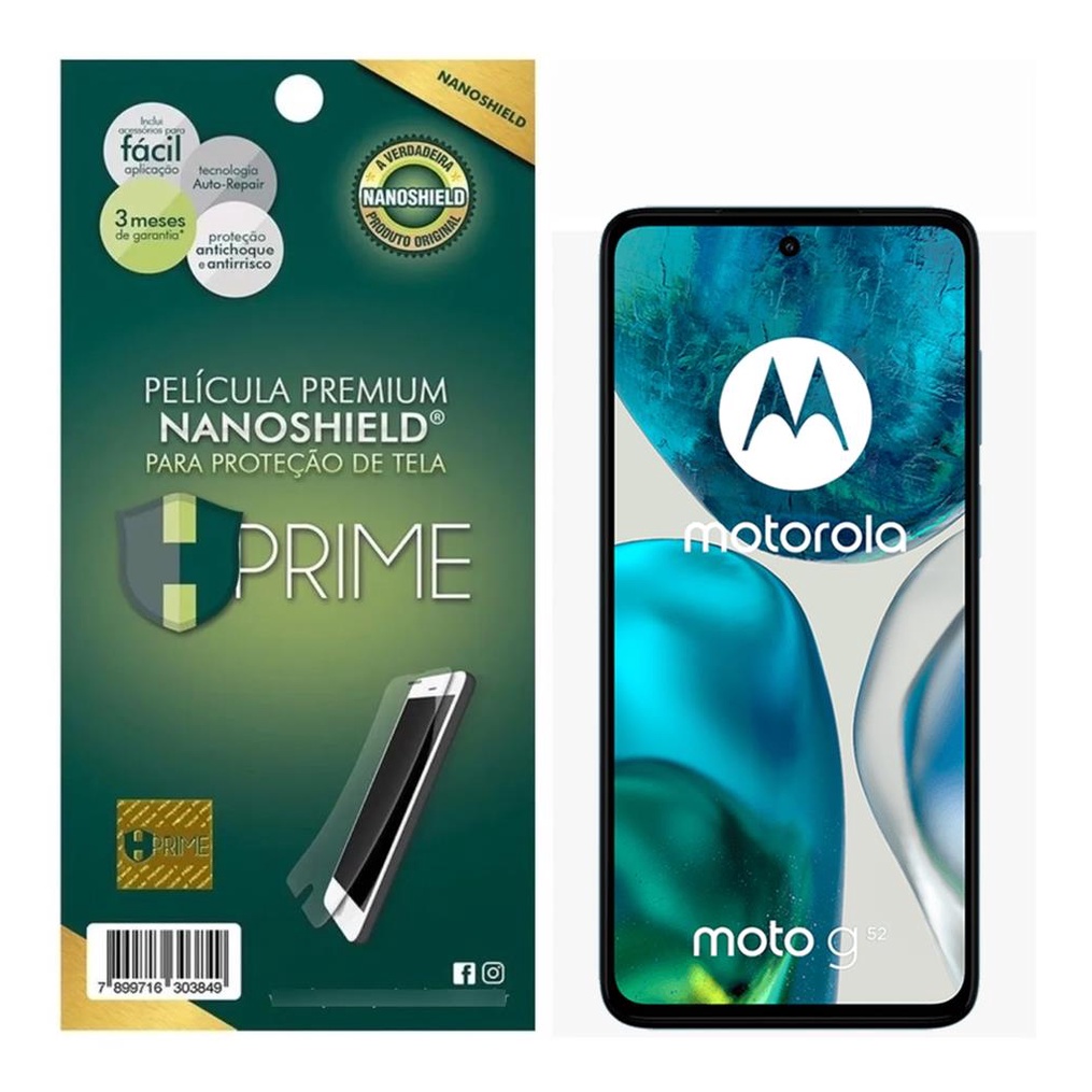 Pelicula Premium Hprime Nanoshield Para Moto G Shopee Brasil