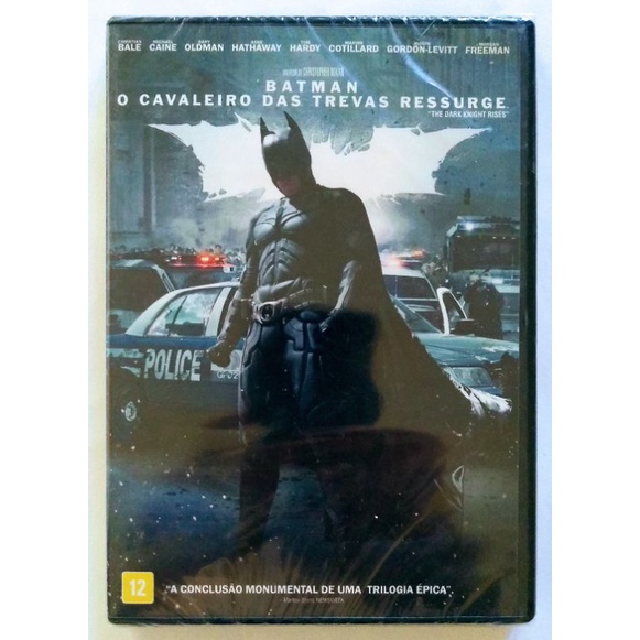 Dvd Batman O Cavaleiro Das Trevas Ressurge Lacrado E Original