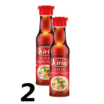 2 Óleo de Gergelim Torrado Kirin 100ml Tetsu Alimentos Shopee Brasil