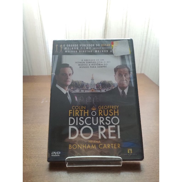 DVD O Discurso Do Rei Lacrado Shopee Brasil