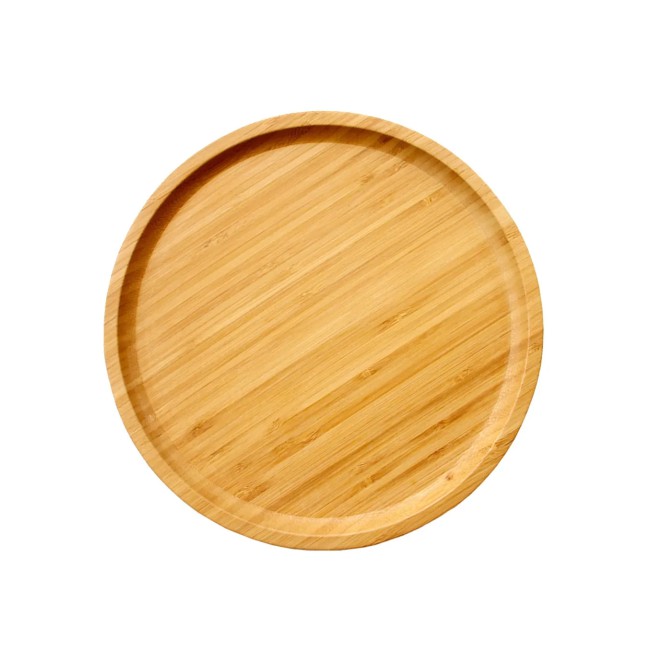 Petisqueira Bandeja Redonda De Bambu Round 20cm Lyor Shopee Brasil