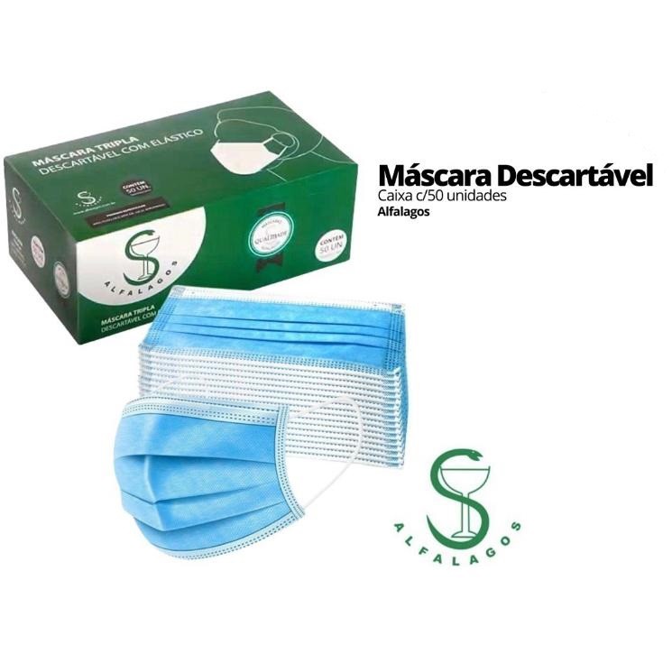 Kit Caixa Unidades De M Scara Cir Rgicas Triplas Descart Vel