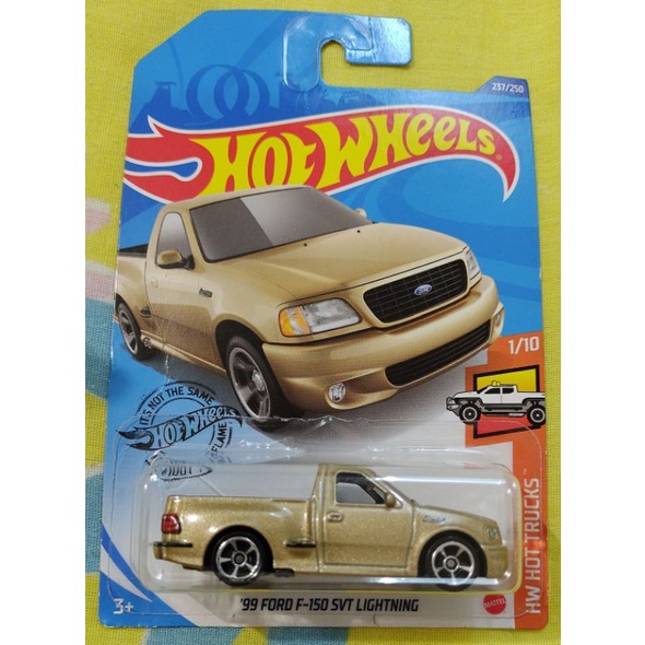 Hot Wheels 99 Ford F 150 SVT Lightning Shopee Brasil