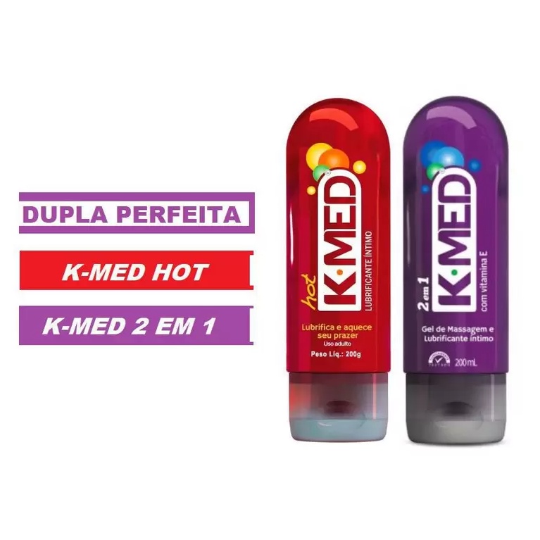 Kit K Med Em G K Med Hot G Cimed Gel De Massagem E