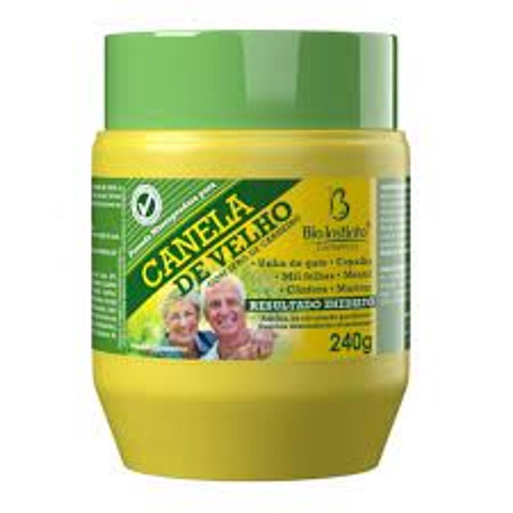 CANELA DE VELHO CREME POTE 240G BIO INSTINTO Shopee Brasil