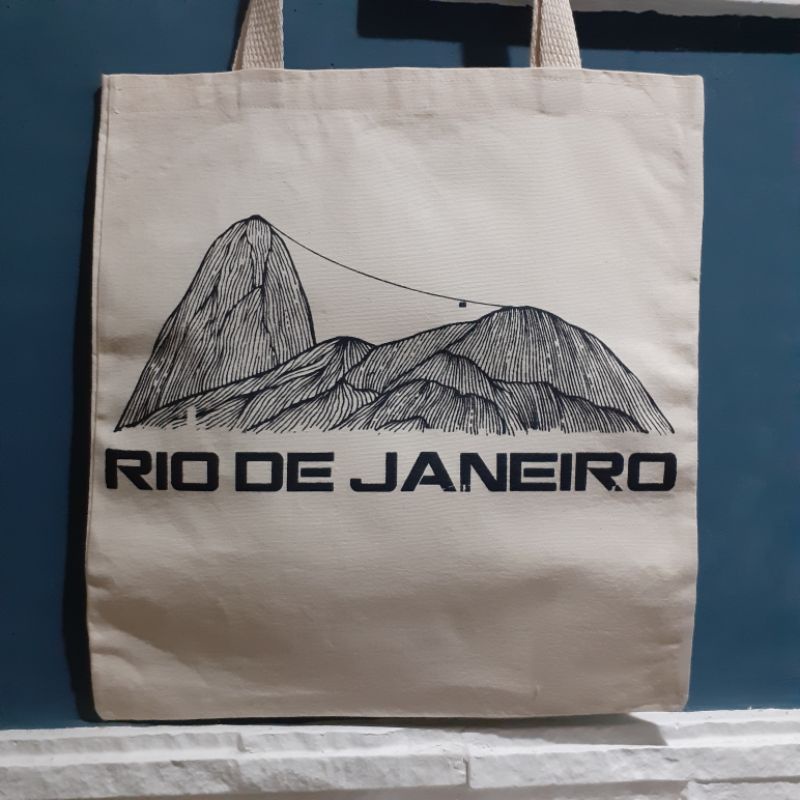 Bolsa Ecobag Estampada Rio De Janeiro P O De A Car Copacabana