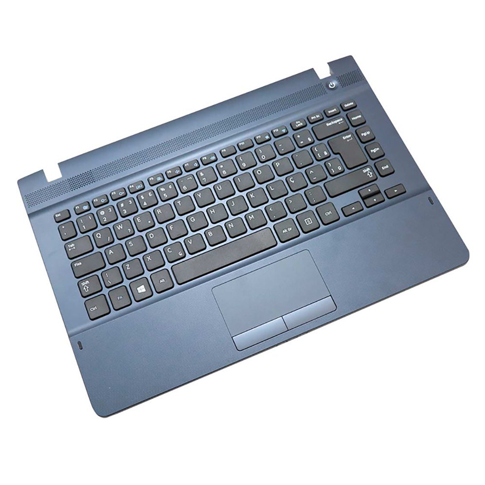 Teclado Para Notebook Samsung NP270E4E KD9BR NP270E4E KDWBR Azul