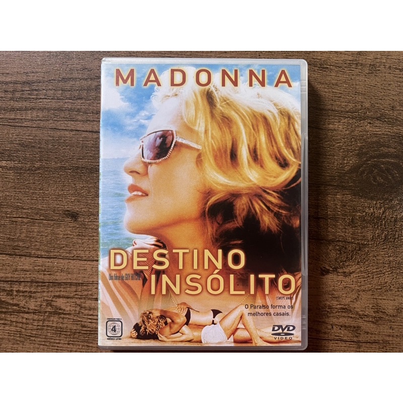 DVD filme Madonna Destino Insólito Nacional Shopee Brasil