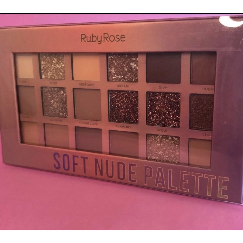 Paleta Soft Nude Ruby Rose Magna Cosmetics Hot Sex Picture