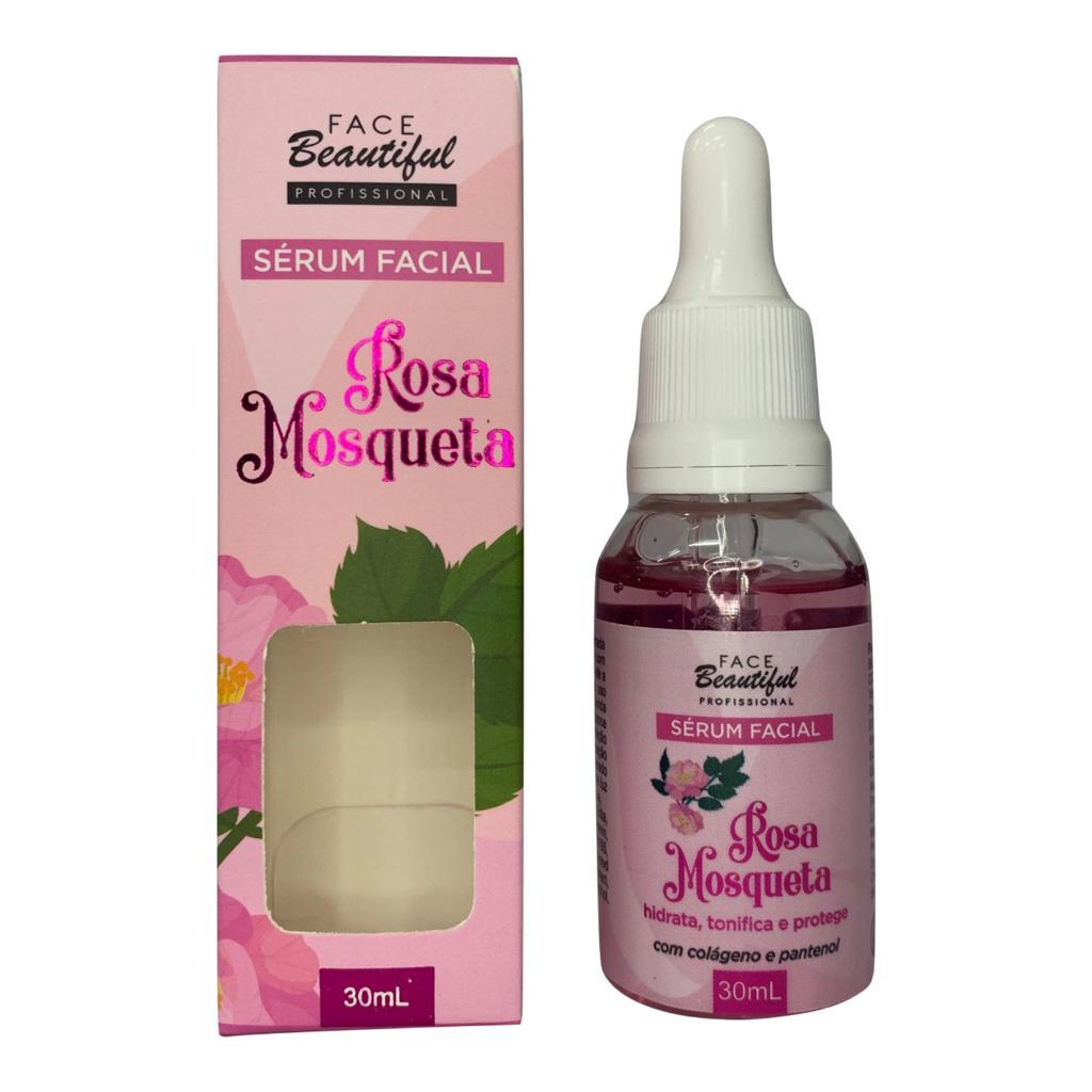 Serum Facial Rosa Mosqueta Colageno E Pantenol Face Beautiful