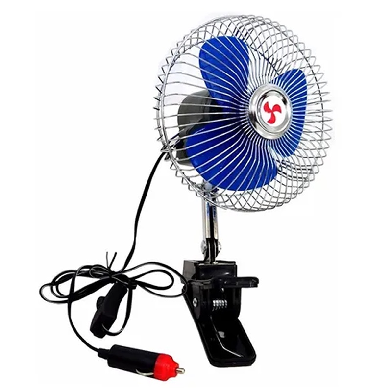 Ventilador Caminhão 12v 8 Polegadas Potente Garra Painel Shopee